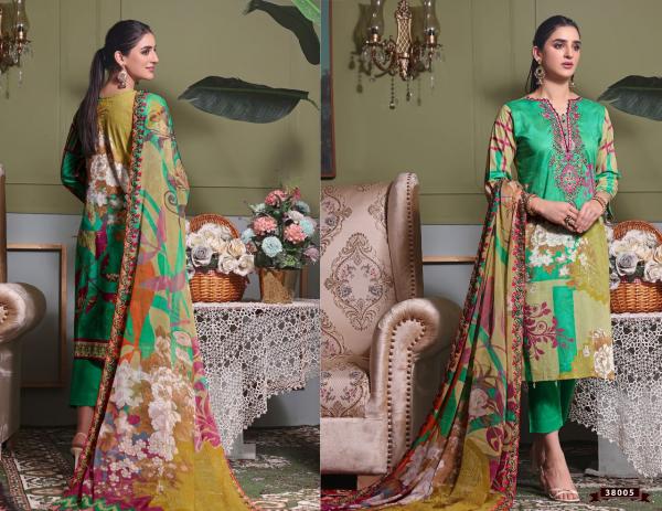 Apna Razia Sultan-38 Cotton Designer Printed Dress Material